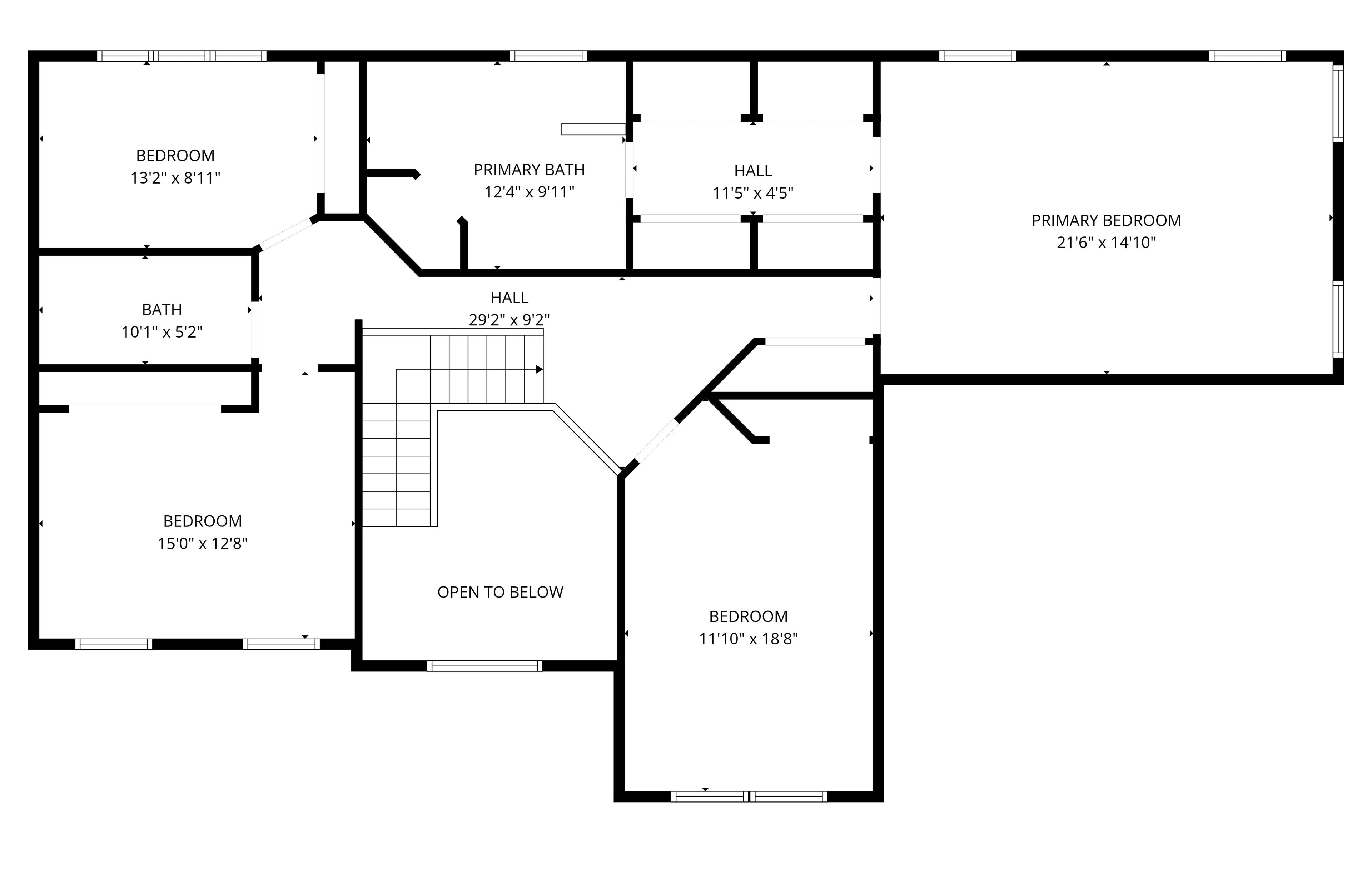 Upper Level floor plan